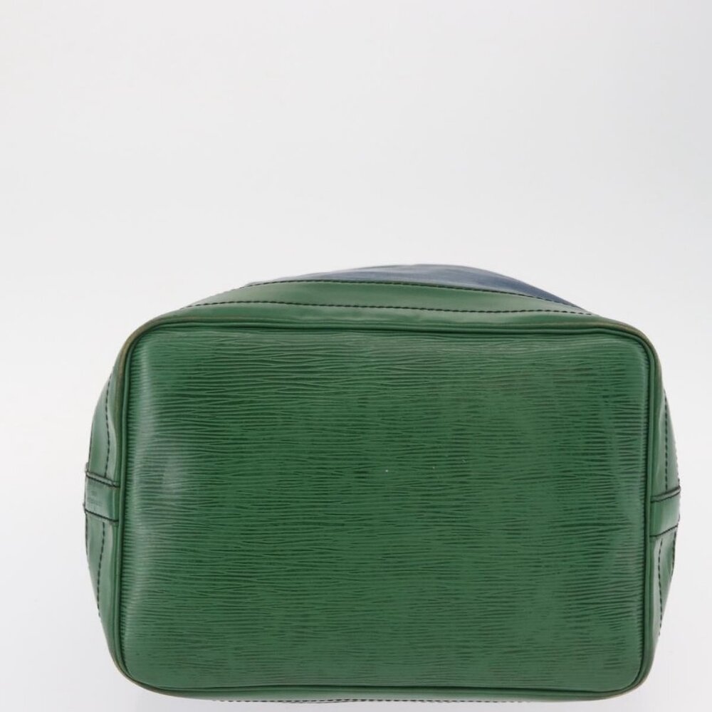 Authentic LOUIS VUITTON Epi Noe Shoulder Bag Bicolor Green Blue M44044 LV - Picture 12 of 16